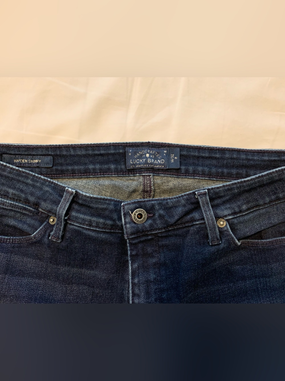 Lucky Brand Hayden Skinny Woman’s Indigo Jeans
